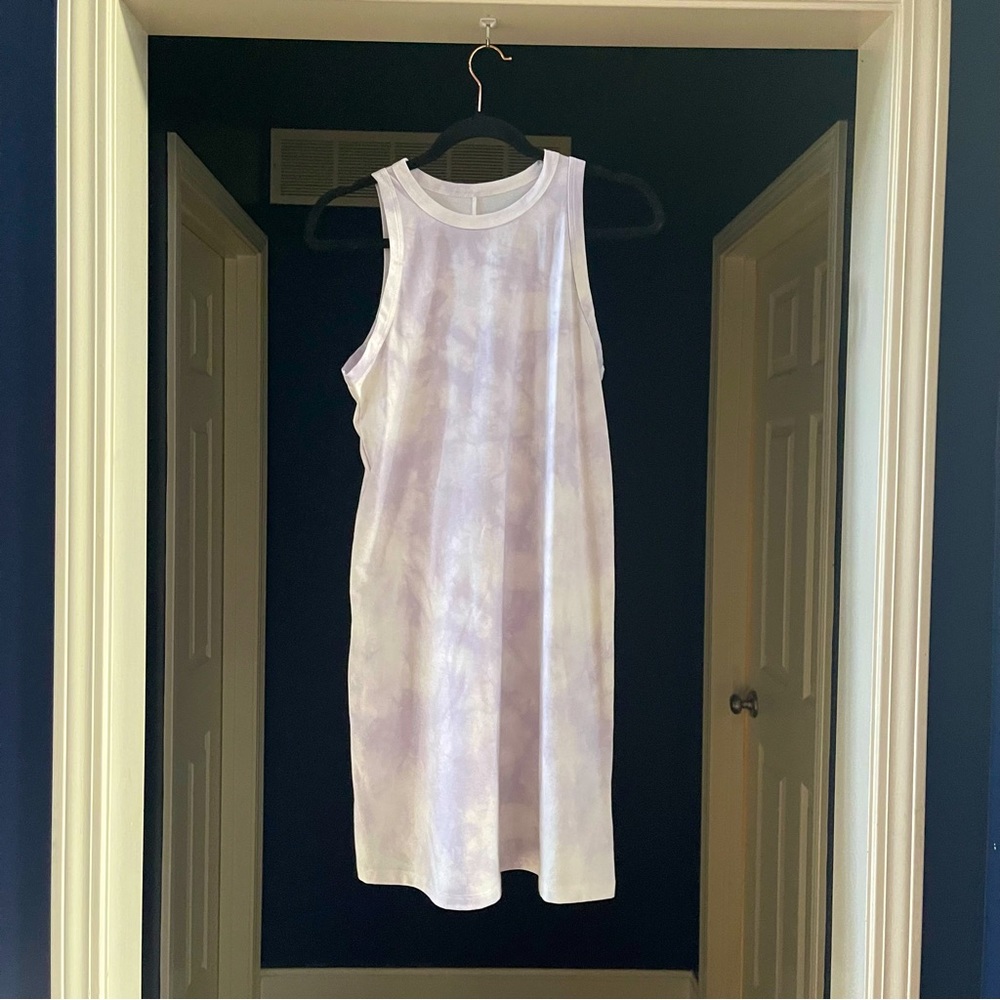A New Day Purple Tie Dye Sleeveless Dress